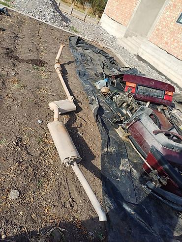 Выпускная система (полный выхлоп) для легкового автомобиля. глушитель