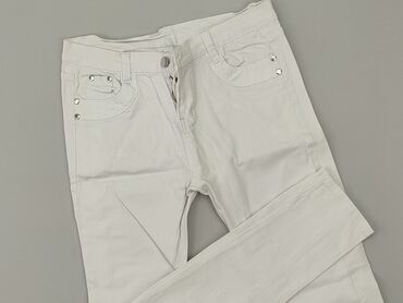 white jeans mom fit: Jeansy damskie, M