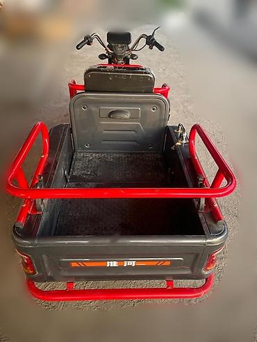 Другой электротранспорт: Электрический трицикл (грузо‑пассажирский) - Компоновка: три колеса — 11