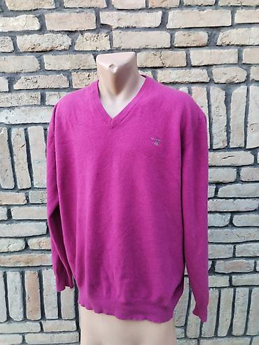 slovo l: Original GANT V-izrez džemper 3XL – Premium Jagnjeća vuna i Kašmir — 1