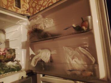 Soyuducular: İşlənmiş 2 qapılı Sharp Soyuducu Satılır, rəng - Boz, Təkərli — 6