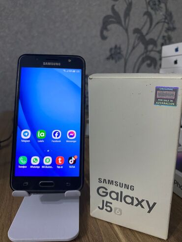 samsung j400: Samsung Galaxy J5 2016, 16 GB, rəng - Qara, Sensor