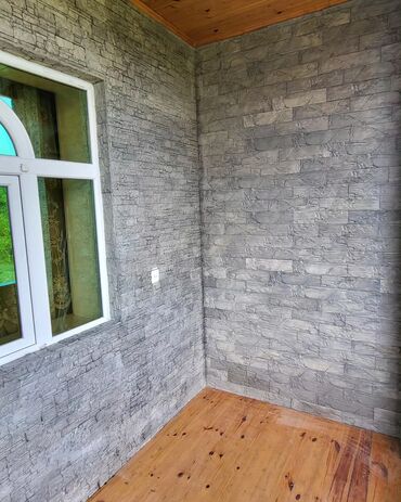 Tikinti işləri: Dekorativ daş hal hazırda ən mühasir sayılır, evin fasadınızı içəri — 25