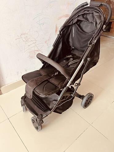 коляска для детей: Uşaq arabası – yığılan, yüngül və praktik model - Rəng: qara - — 4