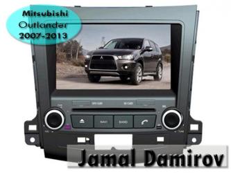 manitola: Mitsubishi outlander 2007-2013 üçün dvd- monitor. Dvd- монитор для