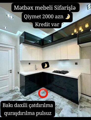 Masa və oturacaq dəstləri: 🟣Yeni mətbəx mebeli 🆘 *1 pqm görə qiymətlər* 🟣Mat Laminat *180 azn*