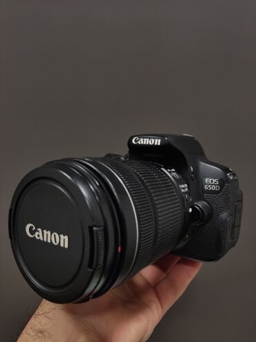 Fotokameralar: Eos 650D ( 9K probeg ilə) Üzərində "Canon EF-S 18-135mm f/3.5-5.6 IS