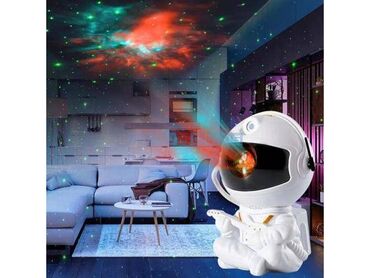ventilator za ta pec: Astronaut LED projektor, noćno svetlo, galaksija u vašoj sobi