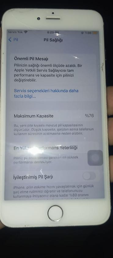 iphone 5 's: IPhone 6 Plus, 128 GB, Desert Titanium, Barmaq izi — 2