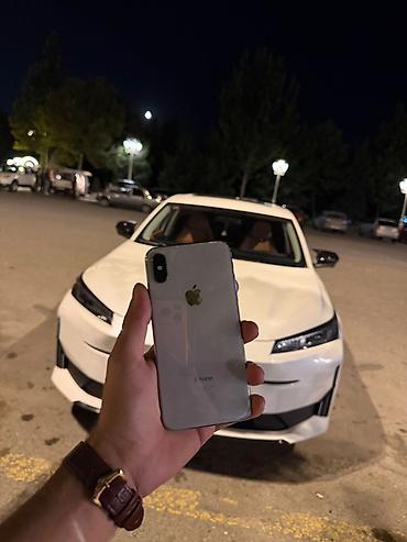 iphone 5 es: IPhone X, 64 GB, Gümüşü, Face ID — 1