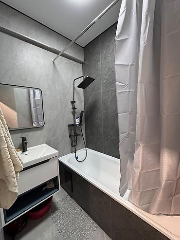 flat osh: 2 комнаты, 55 м², Пишпек Элитка, 13 этаж, Дизайнерский ремонт — 4