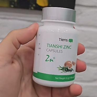 tuheksan kapsul: Məhsul: Tiens Tianshi Zinc Capsules (Sink kapsulları) Sahə Təsiri — 1