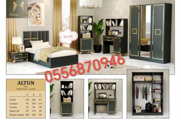 Yataq otağı dəstləri: İkinəfərlik çarpayı, 2 tumba, Termo, Dolab, Azərbaycan, Yeni -da lalafo.az — 6 Yataq otağı dəstləri: İkinəfərlik çarpayı, 2 tumba, Termo, Dolab, Azərbaycan, Yeni — 6