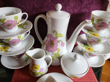 Stare vaze i dekor: Servis nov za kafu,caj iz 1951 do 1972godine. Nemacka. Rheinpfalz — 3