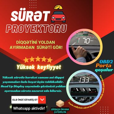 Yastıqlar və başlıqlar: Sürət proyektorları, və sürət displeyi. Hamısı endirimdə! Say