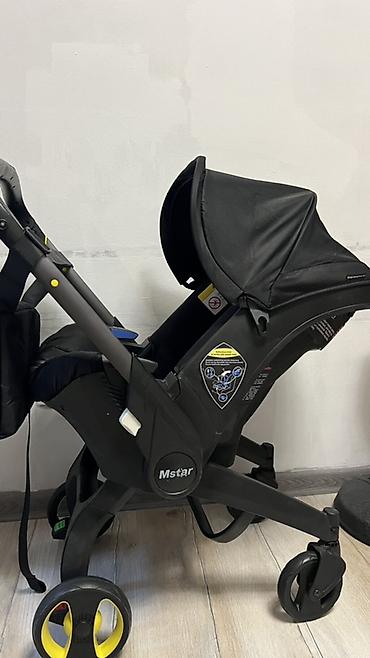 Коляски: Детская коляска-трансформер Mstar (черная) - Универсальная — 8