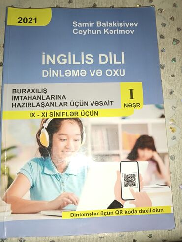 Kitablar, jurnallar, CD, DVD: Ingilis dili dinləmə və oxu IX-XI Siniflər üçün Samir Balakişiyev