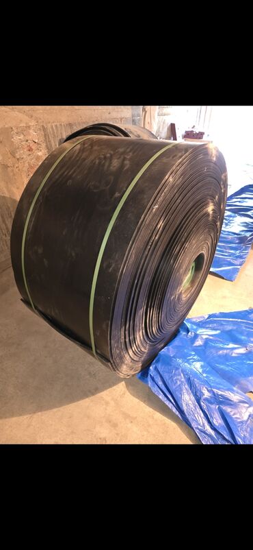 Другие строительные материалы: Новая и б/у транспортерная лента, российская и китайская. ширина — 5