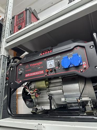 Бензиновый генератор Triangle TR3800E, 3.0 kVA, с AVR. Компактный lalafo.kg да Бензиновый генератор Triangle TR3800E, 3.0 kVA, с AVR. Компактный