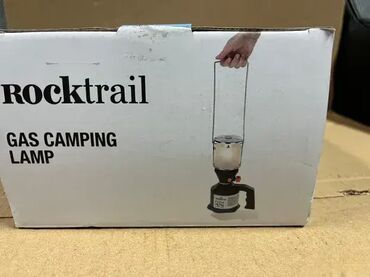 Oprema za kampovanje: Plinska lampa za kampovanje ROCKTRAIL. Koristi zamenske plinske boce u — 9