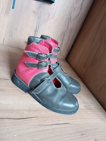 прогулочные коляски с рождения: Детские ортопедические сандалии/ботинки с высоким берцем. - Материал