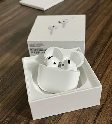 петличка микрафон: Продаю AirPods 4 (оригинал) 📱 Состояние: новое / отличное 🔋 Заряд