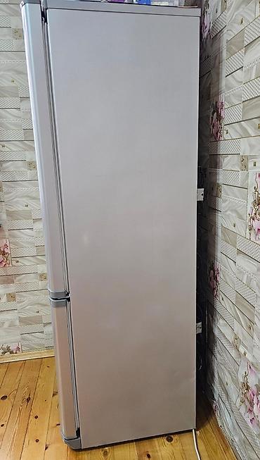 İşlənmiş 2 qapılı Atlant Soyuducu Satılır, rəng - Gümüşü