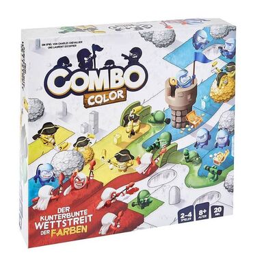 Настольные игры: Настольная игра "Combo Color" ("Цветные сражения") - 49 азн. От 8 лет