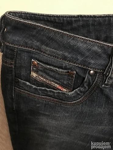 Farmerke: Original DIESEL farmerice 32/33 KAO NOVE 100% cotton Polustruk 44cm — 14