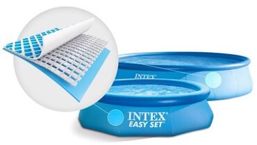 хата с бассейном: Бассейн надувной Intex Easy Set 305х76 см (28120). Бассейны серии