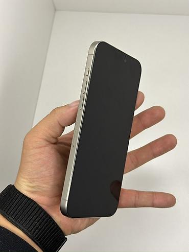 Техника и электроника: IPhone 15 Pro Max, Б/у, 256 ГБ, Natural Titanium, 96 % — 5
