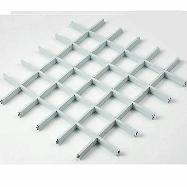 Другие строительные материалы: Подвесной решётчатой потолок Грильято размер ячейки 100×100мм, толщина — 3