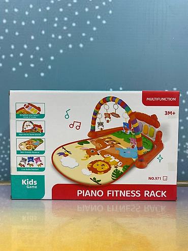 Uşaq musiqi alətləri: 👶🎹 Piano Fitness Rack – Musiqili və İnteraktiv Körpə Oyun Xalçası — 5