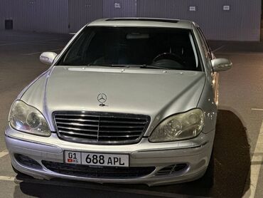 на w220: Mercedes-Benz 220: 2002 г., 3.7 л, Автомат, Бензин