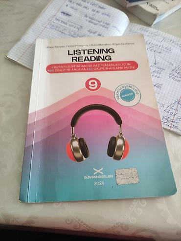 Testlər: Məhsul: “Listening & Reading 9” hazırlıq vəsaiti Nəşriyyat: Güvən — 1