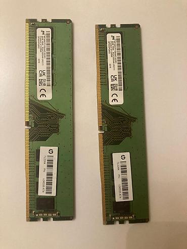 ddr4 8gb ram notebook: HP DDR4 RAM dəsti – 16 GB (2x8 GB) – 3200 MHz - Brend/çip — 1