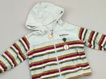 sweterek na drutach dla niemowlaka: Bluza, 3-6 m, stan - Dobry