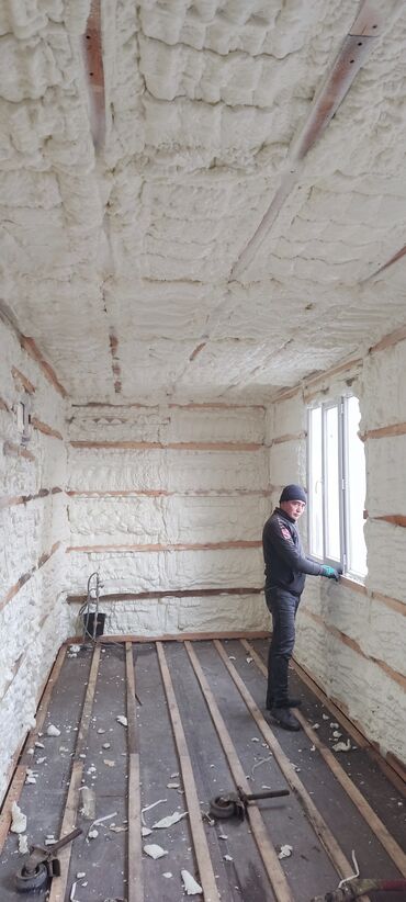 Утепление: Утепление потолоков, Утепление крыши | Утепление дома, Утепление квартиры, Утепление склада Пенополиуретан Больше 6 лет опыта at lalafo.kg — 3 Утепление: Утепление потолоков, Утепление крыши | Утепление дома, Утепление квартиры, Утепление склада Пенополиуретан Больше 6 лет опыта — 3