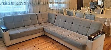 Комплекты диванов и кресел: Künc divan dəsti açılır altı bazalıdı fabrik istesalı - Forma — 2