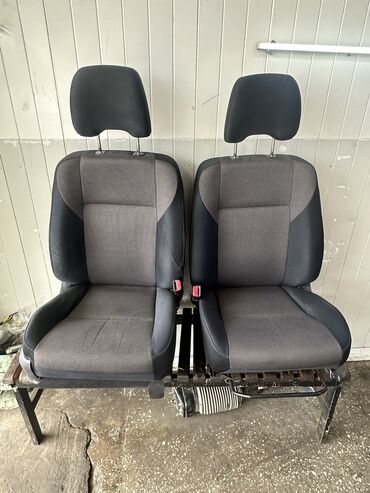 ткань плюш: Комплект сидений, Ткань, текстиль, Subaru 2005 г., Б/у, Оригинал, Япония
