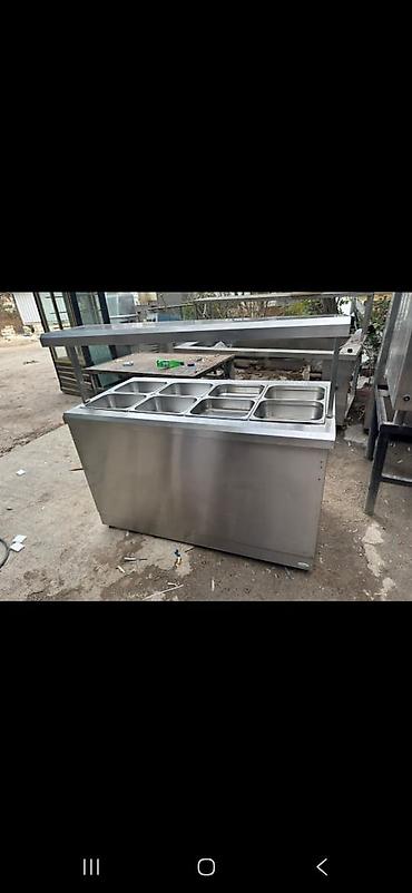 Оборудование для ресторанов, кафе: *Seva Xirdalan* Bemvari satılir. 8 qablıdlr. Nerj materiallidir. Ölçü — 1