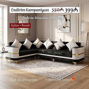 Açılan + Bazalı Künc divanlar! Endirimdə: 550₼ yox cəmi 399₼ Yeni və lalafo.az -da Açılan + Bazalı Künc divanlar! Endirimdə: 550₼ yox cəmi 399₼ Yeni və