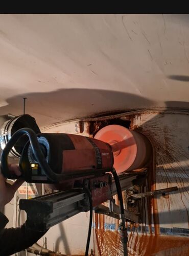 Алмазные коронки: Установка для алмазного бурения по бетону. Применяется для сверления — 8