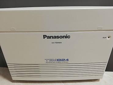 Modemlər və şəbəkə avadanlıqları: İDEAL vəziyyətdə olan; -- Panasonic KX-TES824 markalı Mini ATS-8 — 9