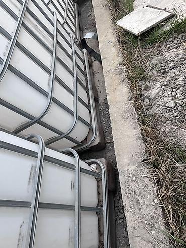Məhsul: IBC (Intermediate Bulk Container) su/kimyəvi maye çənləri