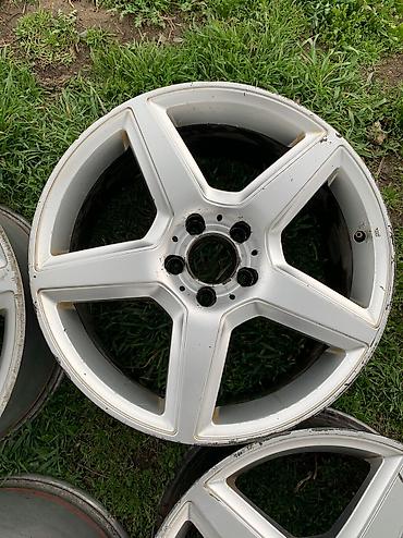 volk racing: Литые Диски R 18 Mercedes-Benz, Комплект, отверстий - 5, Б/у — 6
