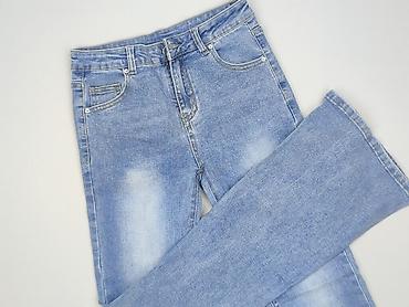 bootcut jeans reserved: Spodnie jeansowe, 13 lat, 158, stan - Bardzo dobry — 1