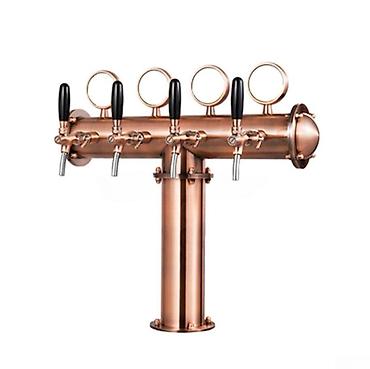Оборудование для ресторанов, кафе: Pivə üçün T4 bronzo 4 çıxışlı Kobra pivə kranı / Beer Tower 🟢 Rəsmi — 1