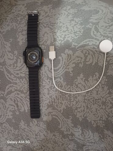 sensorlu saat: İşlənmiş, Smart saat, Apple, Sensor ekran, rəng - Qara