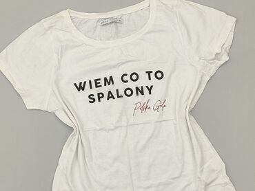 spódniczka biała plisowane: T-shirt, House, XS, stan - Bardzo dobry